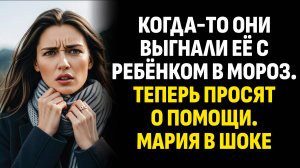 Жизненные истории. Когда-то они выгнали её с ребёнком в мороз. Теперь просят о помощи. Аудиокниги