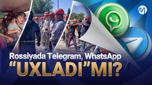 🔴 "Shilliqqurt" muhojirlar, taqiqlangan kuryerlik, kiritilmagan qazi-qarta