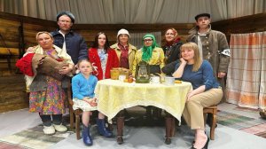 Военно-патриотический спектакль «Огонёк на ветру»