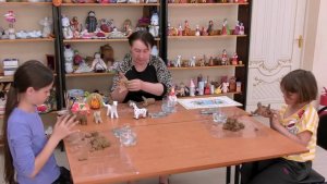 «Дымковская игрушка» – мастер–класс