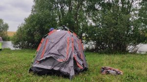 Палатка пробная установка