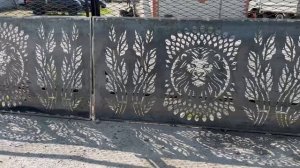 Заборные секции "Царские" от Artметалл