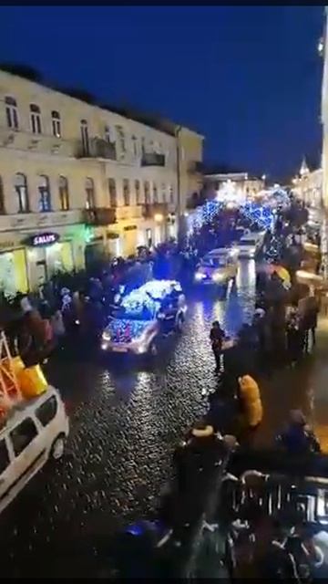 Шествие Дедов Морозов, 14.12.2019, Гродно смотреть онлайн