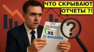 Все ХУЖЕ, чем мы ДУМАЛИ?! Разбор отчетов: Алроса, X5, Фосагро.