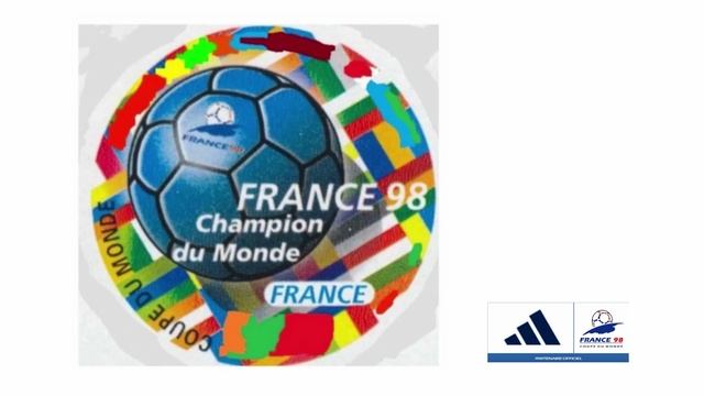 France - Champion du Monde avec Adidas