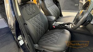 Авточехлы для Субару Импреза 4 - из прочной эко-кожи