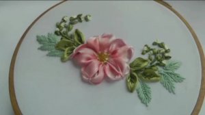 Вышивка лентами