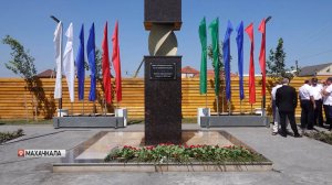 В Махачкале открыли мемориал погибшим при взрыве на АЗС