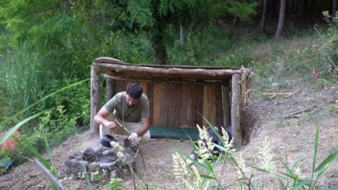 ХАКАН Catch and Cook - FISHING. Bushcraft Camping