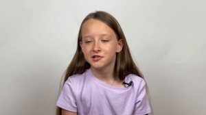 Стефания. Видеовизитка для подростков. Актёрское портфолио и визитка для детей