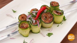 Запекаем рыбу в кабачке на мангале. Доброе утро. Фрагмент выпуска от 14.08.2025