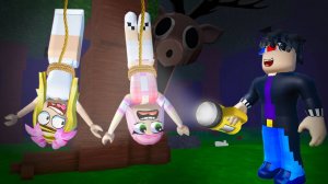 🌲УЧУ ДРУЗЕЙ ВЫЖИВАТЬ 99 НОЧЕЙ В ЛЕСУ В РОБЛОКС! ROBLOX