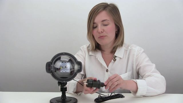 Новогодний LED-проектор ЭРА "Падающий снег" смотреть онлайн