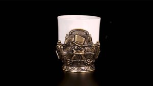 Кофейный набор Скрудж Макдак (Латунь, керамика)