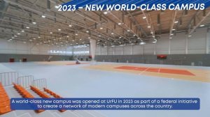 Get Close to UrFU, Its New World-Class Campus and International Community!