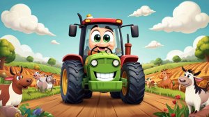 Развивающий мультфильм - рассказ для детей "Трактор" | Познавательный мультик для малышей | Детям