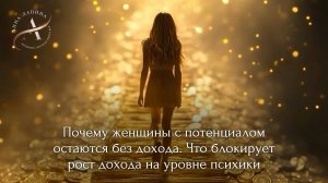 Почему женщины с потенциалом остаются без дохода? Что блокирует рост дохода на уровне психики?
