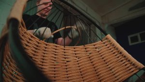 Подвесное кресло-кокон. Промо.