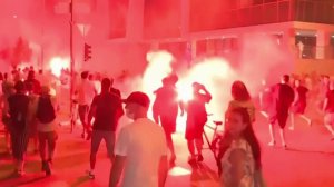 Массовые беспорядки прошли в Белграде и Нови-Саде