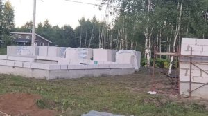 кладка пена блока