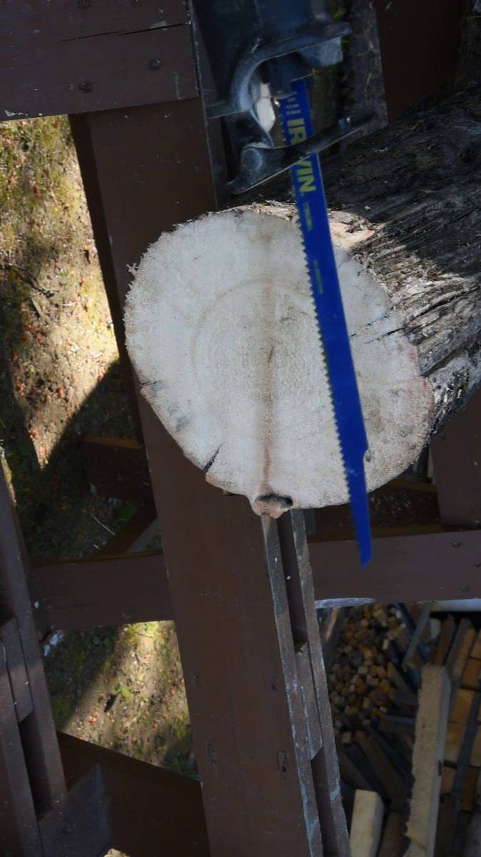 Пилим 22 сантиметра. Irwin 372156.