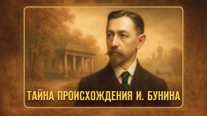 ТАЙНА происхождения И.Бунина // Фонд СветославЪ