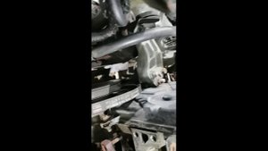 Hundai Elantra 3  Снятие ГБЦ. Часть 5 снятие ремня генератора