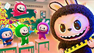 Лабубу в школе. LABUBU at school