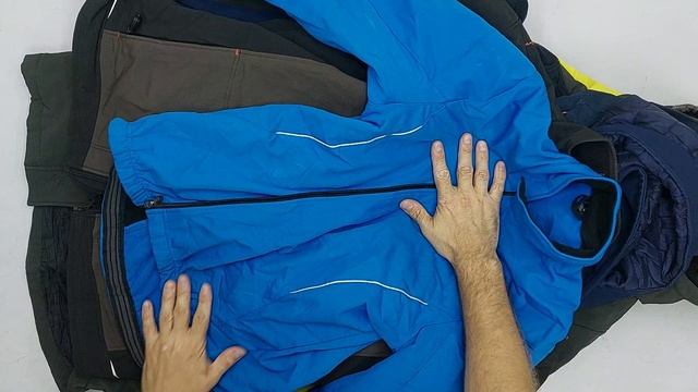 Куртки ветровки спорт softshell секонд оптом 24 пак