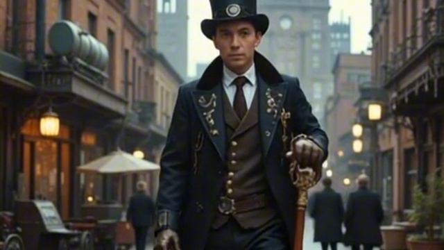 Стимпанк-эстетика 2250: ретрофутуризм и смелые образы! 🔥