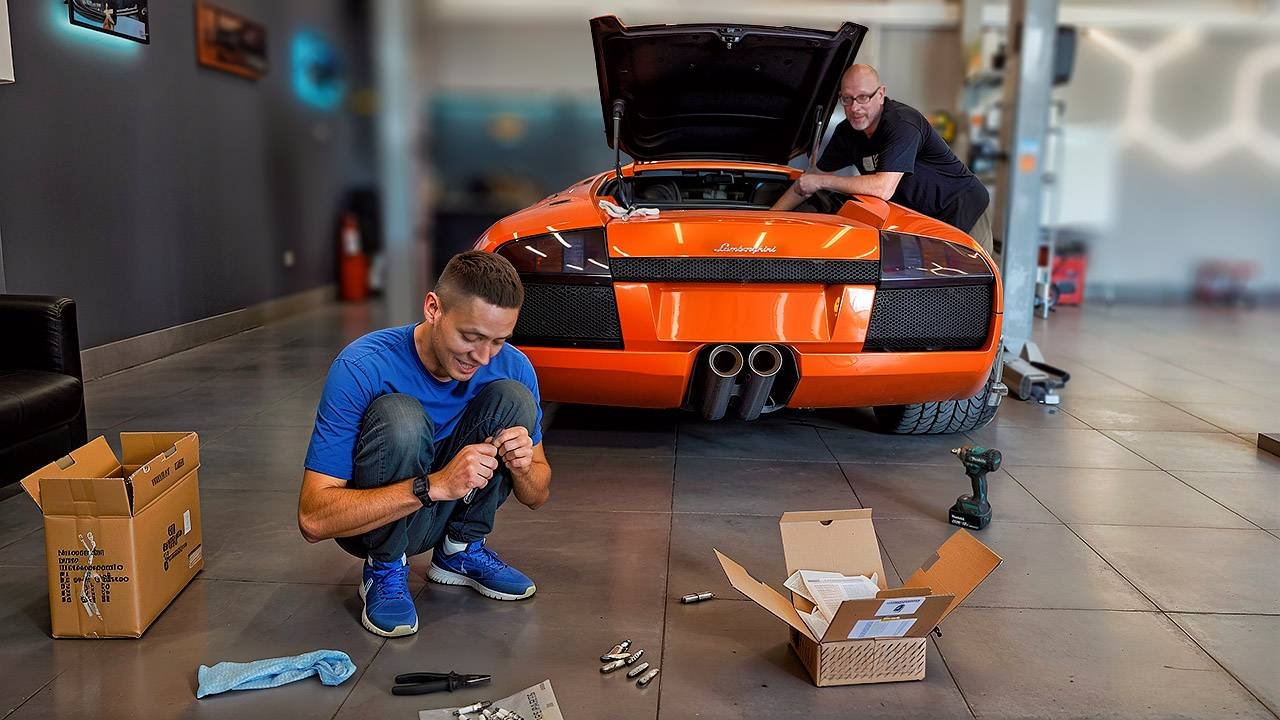 Чиним Ламбу запчастями Приоры. Что может пойти не так?