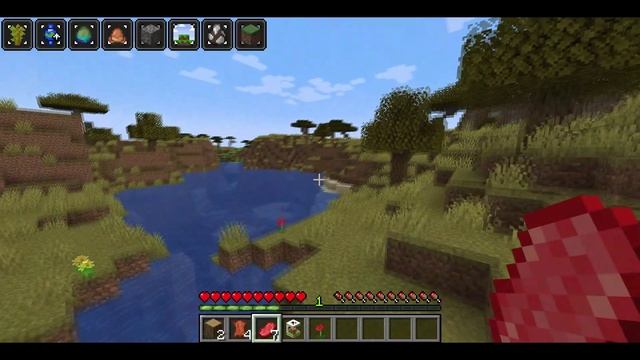 странная версия в майнкрафте СraftMine