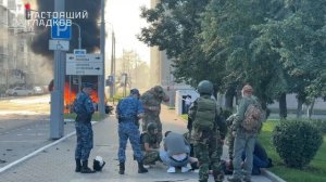 Белгород снова подвергся атаке беспилотника ВСУ. Три мирных жителя получили ранения