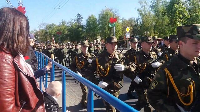 9 мая 2019, Гродно, парад смотреть онлайн