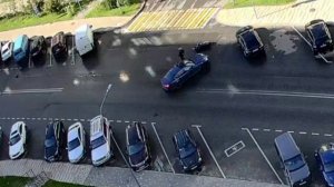 ‼️В ЖК «Испанские кварталы» столкнулись питбайк и легковушка‼️