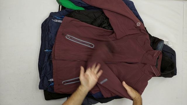 Куртки ветровки спорт softshell секонд оптом 21 пак