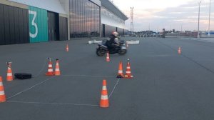 Gymkhana GP 2025 stage 4/ Nikishev Nikita Honda CB600F / heat 1.  00.52.65