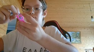 двойной браслет из резинок