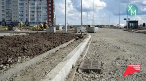 В Ханты-Мансийске продолжается строительство дорог в «Береговой зоне»