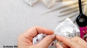 Заколка-автомат из кружева