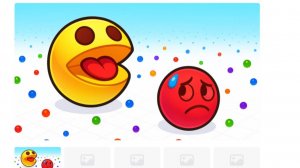 симулятор еды с мячом