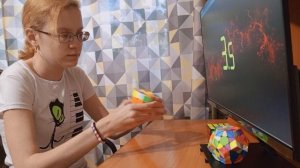 Сборки кубика 3 на 3 часть 8🤍 #инвалидпозрению , #кубикРубика