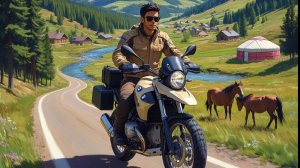 Бакалы 14.08.2025 [По знакомым местам 1 ч.&BMW F650GS] Песня: Анет Сай - Дома хорошо. #VL4Dventure