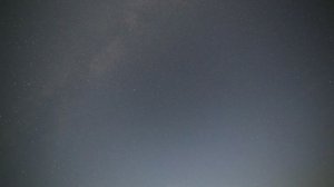 Яркий метеор Персеид