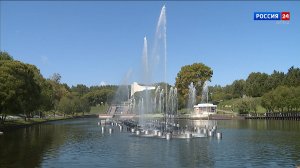 Новый фонтан в парке имени С.М. Кирова начал работать в тестовом режиме