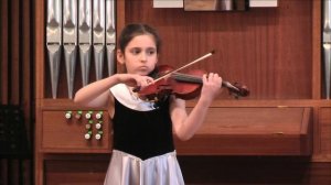 Мария Доброва (скрипка) - Жан-Батист Акколаи "Концерт №1, 1 часть"