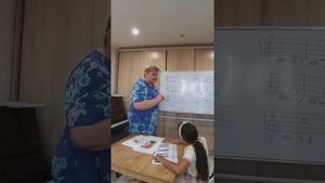 Работа над интервалами(1 класс) - Часть вторая.