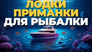 Лодки-приманки для рыбалки