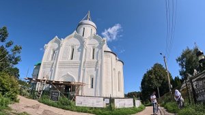 Успенский собор на Городке (Звенигород) после реставрации