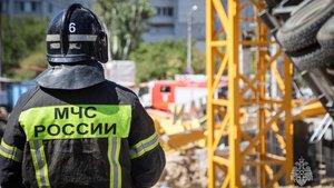 Обрушение строительного крана произошло в Севастополе